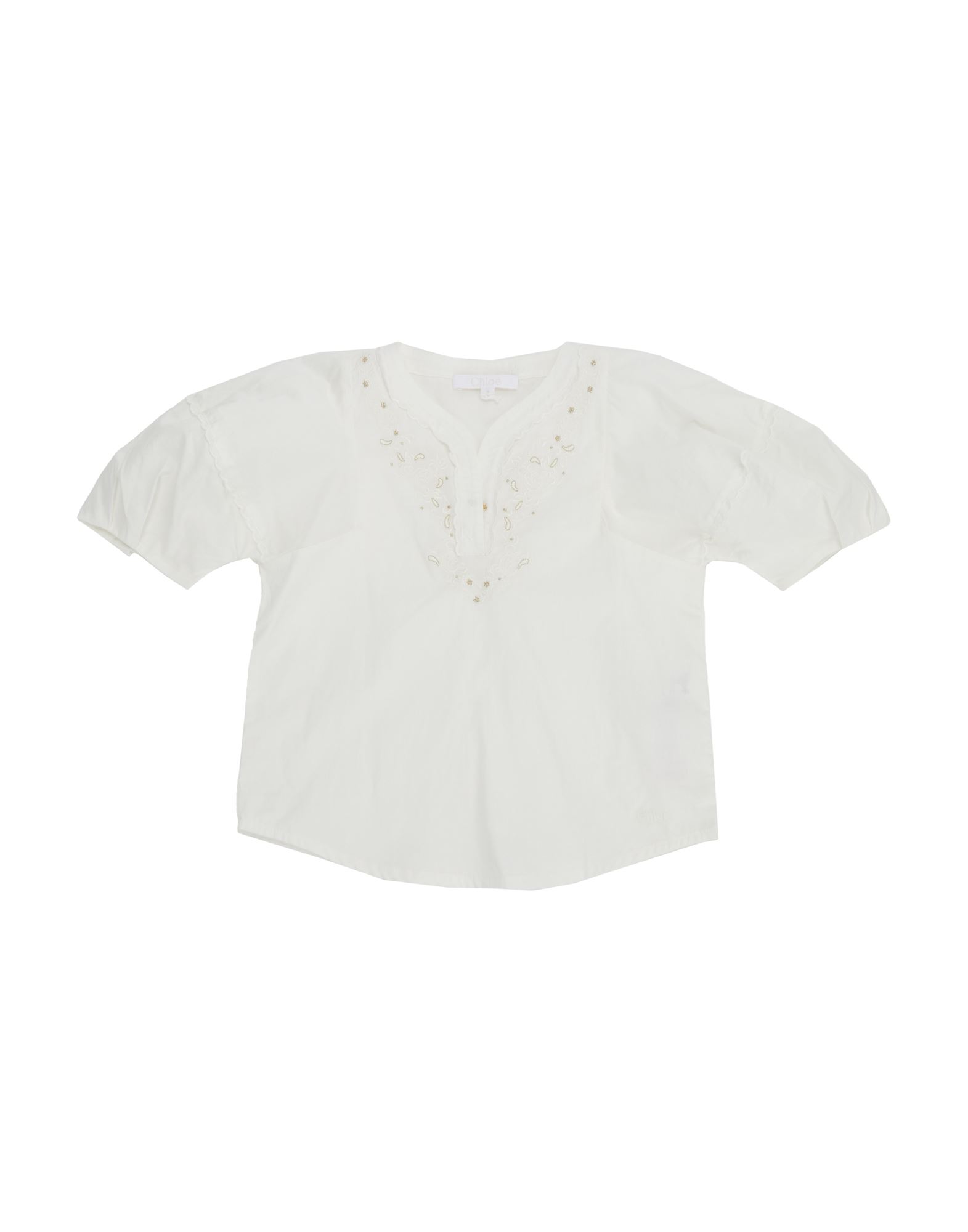 CHLOÉ Top Kinder Weiß von CHLOÉ