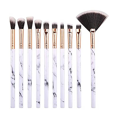10 Marmor Make-up Pinsel Set Foundation Pinsel Lidschatten Concealer Rouge Pinsel Set Makeup Pinsel Tool Kit 10 Marmor Make-up Pinsel Set Foundation Pinsel Lidschatten Concealer Rouge Pinsel Set Makeup Pinsel Tool Kit von CHNNO1