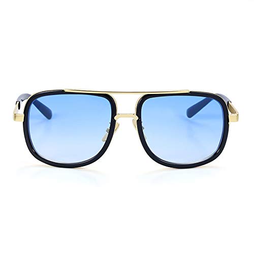 CHNNO1 Modische Sonnenbrille für Herren, quadratisch, modisch, Retro-Sonnenbrille, C7 von CHNNO1