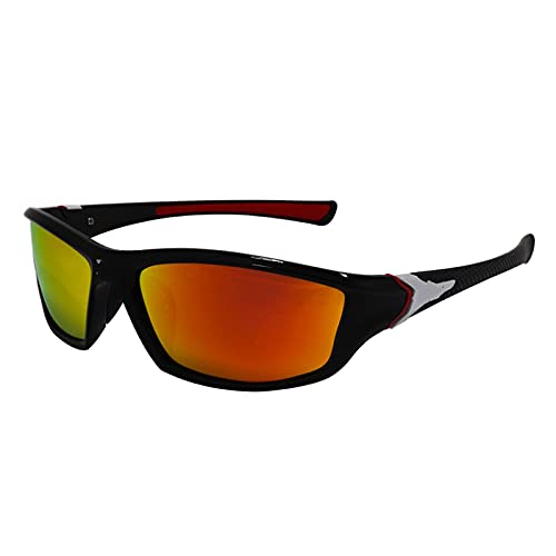 CHNNO1 Polarisierte Angelbrille Herren und Damen Sonnenbrille Outdoor Sport Brille Camping Wandern Fahren Brille UV400 Sonnenbrille, 2 von CHNNO1