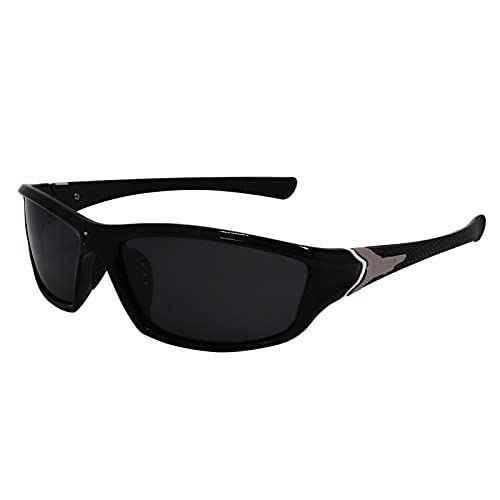 CHNNO1 Polarisierte Angelbrille Herren und Damen Sonnenbrille Outdoor Sport Brille Camping Wandern Fahren Brille UV400 Sonnenbrille, 3 von CHNNO1