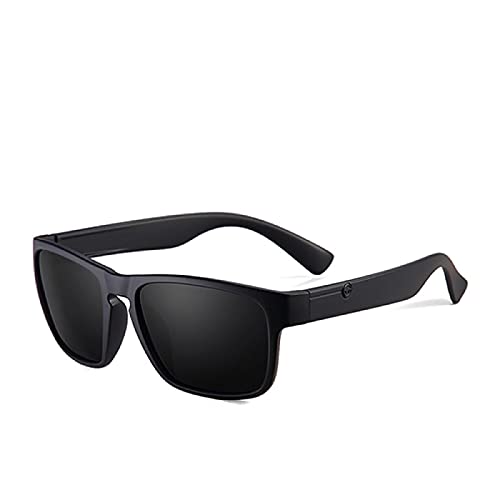 CHNNO1 Polarisierte Sonnenbrille für Herren, Kunststoff, modisch, quadratisch, Fahrbrille, Reise-Sonnenbrille, C4darkbluesmoke von CHNNO1