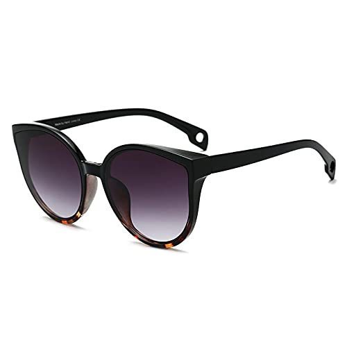 CHNNO1 Sonnenbrille Katzenauge weibliche Herren Sonnenbrille Brille Brille Kunststoffrahmen transparente Linse UV400 Schatten Mode Fahren, C8 von CHNNO1