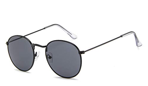 CHNNO1 Vintage Spiegel Designer Sonnenbrille Damen/Herren Klassische Runde Outdoor Sonnenbrille UV400, C1 von CHNNO1