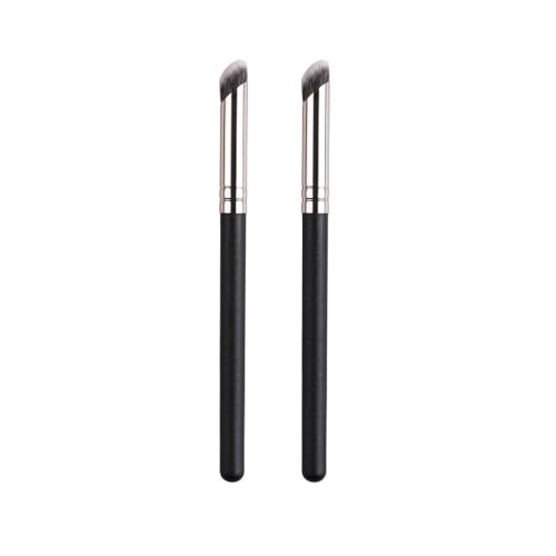 Concealer Augen Make-up Pinsel Concealer Liquid Foundation Concealer Puffer Pinsel Mini Lidschatten Detail Concealer Pinsel 2pcs von CHNNO1