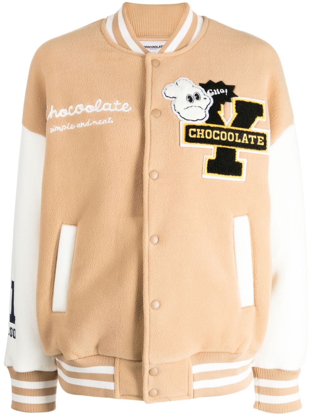 CHOCOOLATE Jacke mit Häschen - Braun von CHOCOOLATE