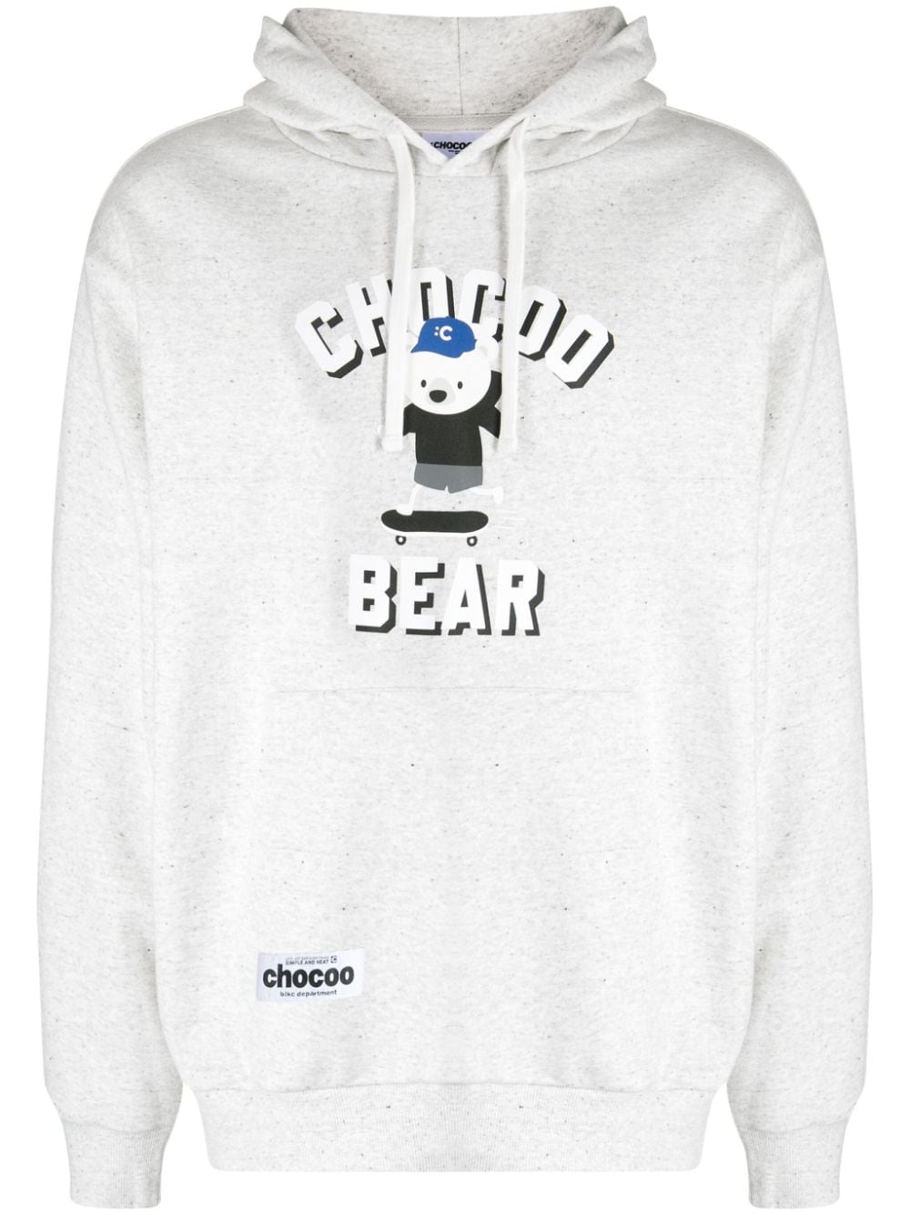 CHOCOOLATE Hoodie mit Logo-Print - Grau von CHOCOOLATE