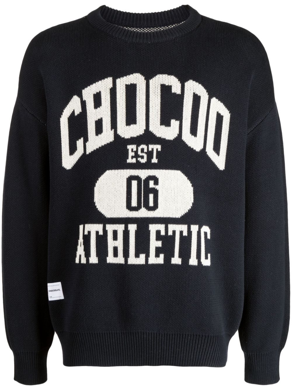 CHOCOOLATE Sweatshirt mit Stehkragen - Blau von CHOCOOLATE