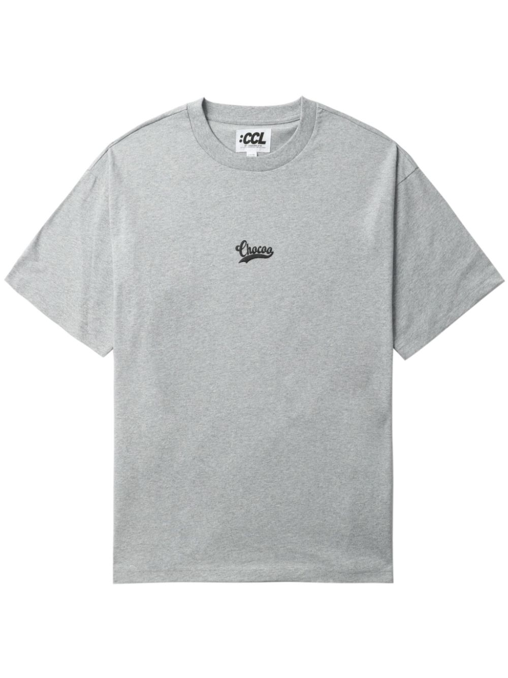 CHOCOOLATE T-Shirt mit Logo-Print - Grau von CHOCOOLATE