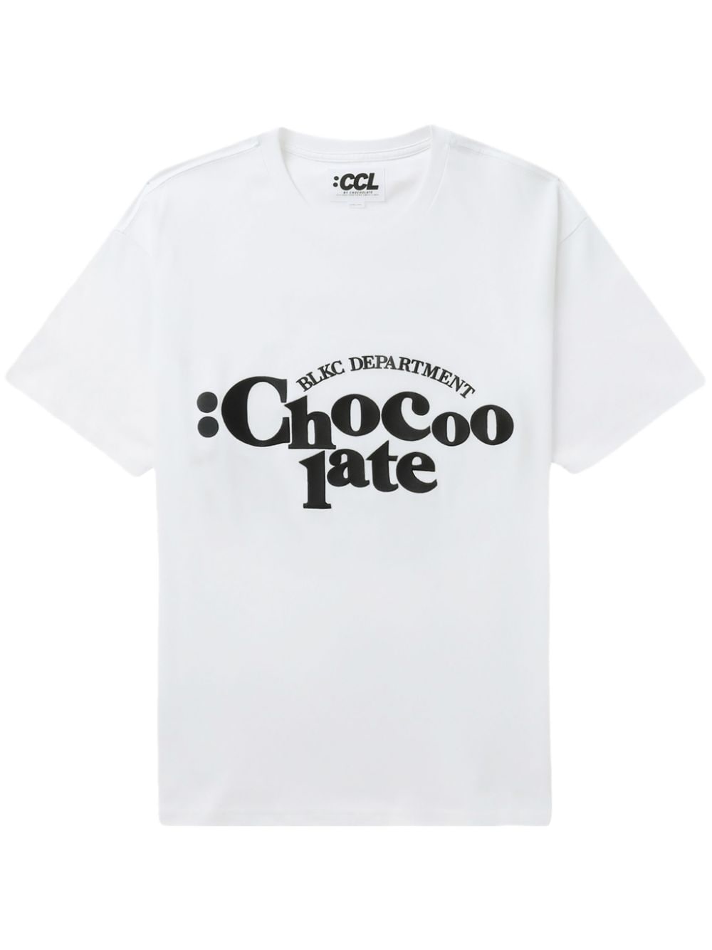 CHOCOOLATE T-Shirt mit Logo-Print - Weiß von CHOCOOLATE