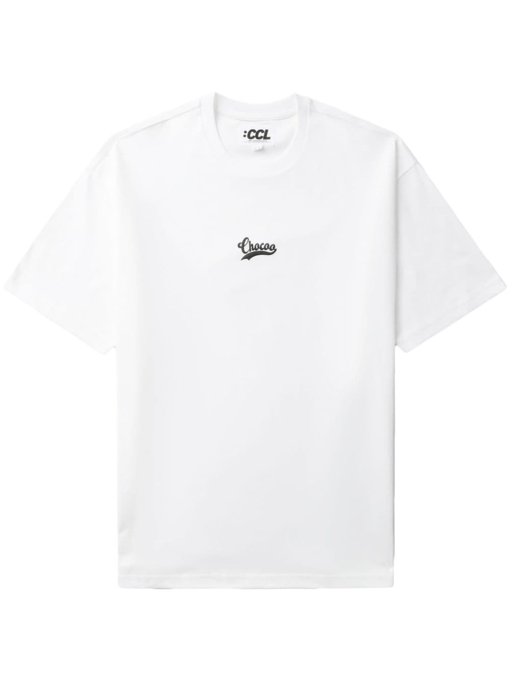 CHOCOOLATE T-Shirt mit Logo-Print - Weiß von CHOCOOLATE