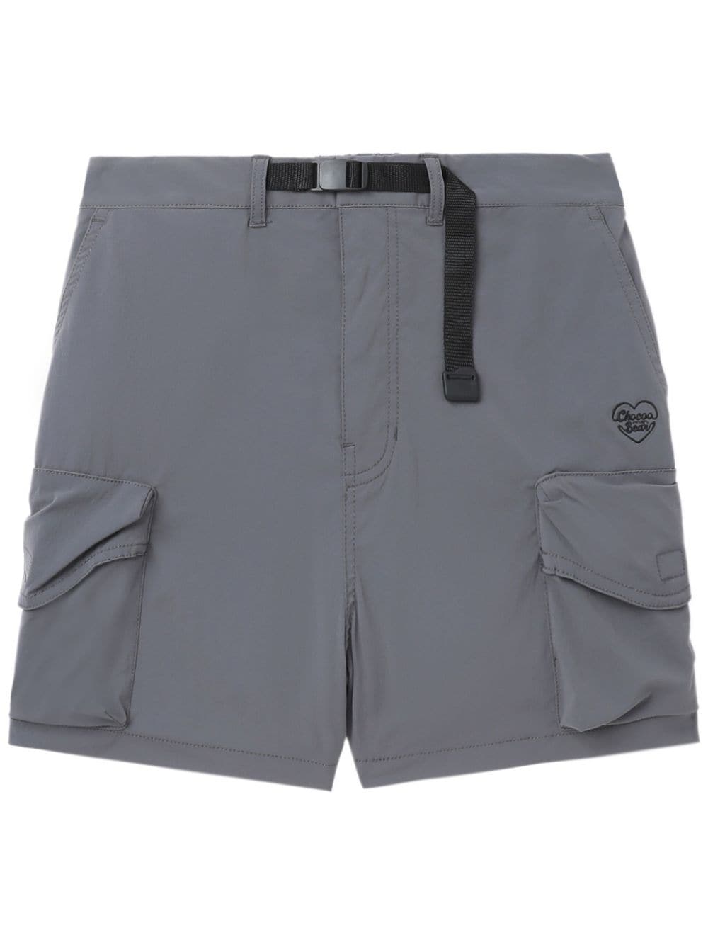 CHOCOOLATE Cargo-Shorts mit Gürtel - Grau von CHOCOOLATE