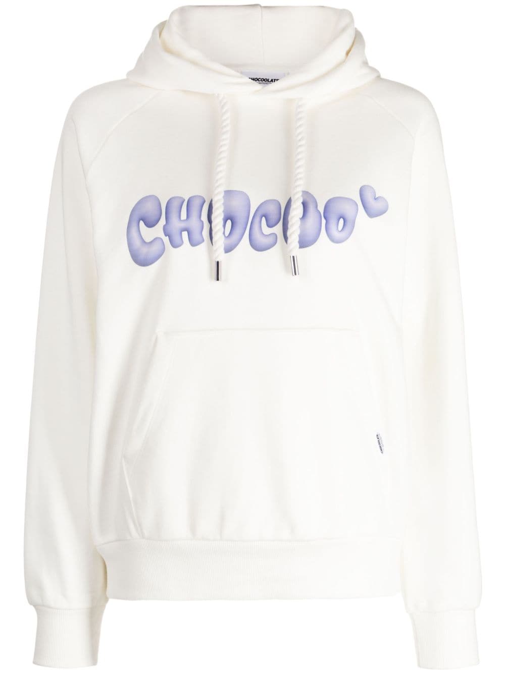 CHOCOOLATE Hoodie mit Logo-Print - Nude von CHOCOOLATE