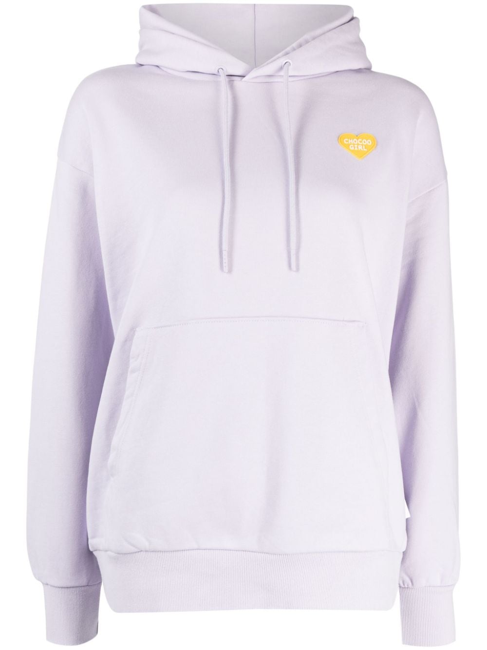 CHOCOOLATE Hoodie mit Logo-Print - Violett von CHOCOOLATE