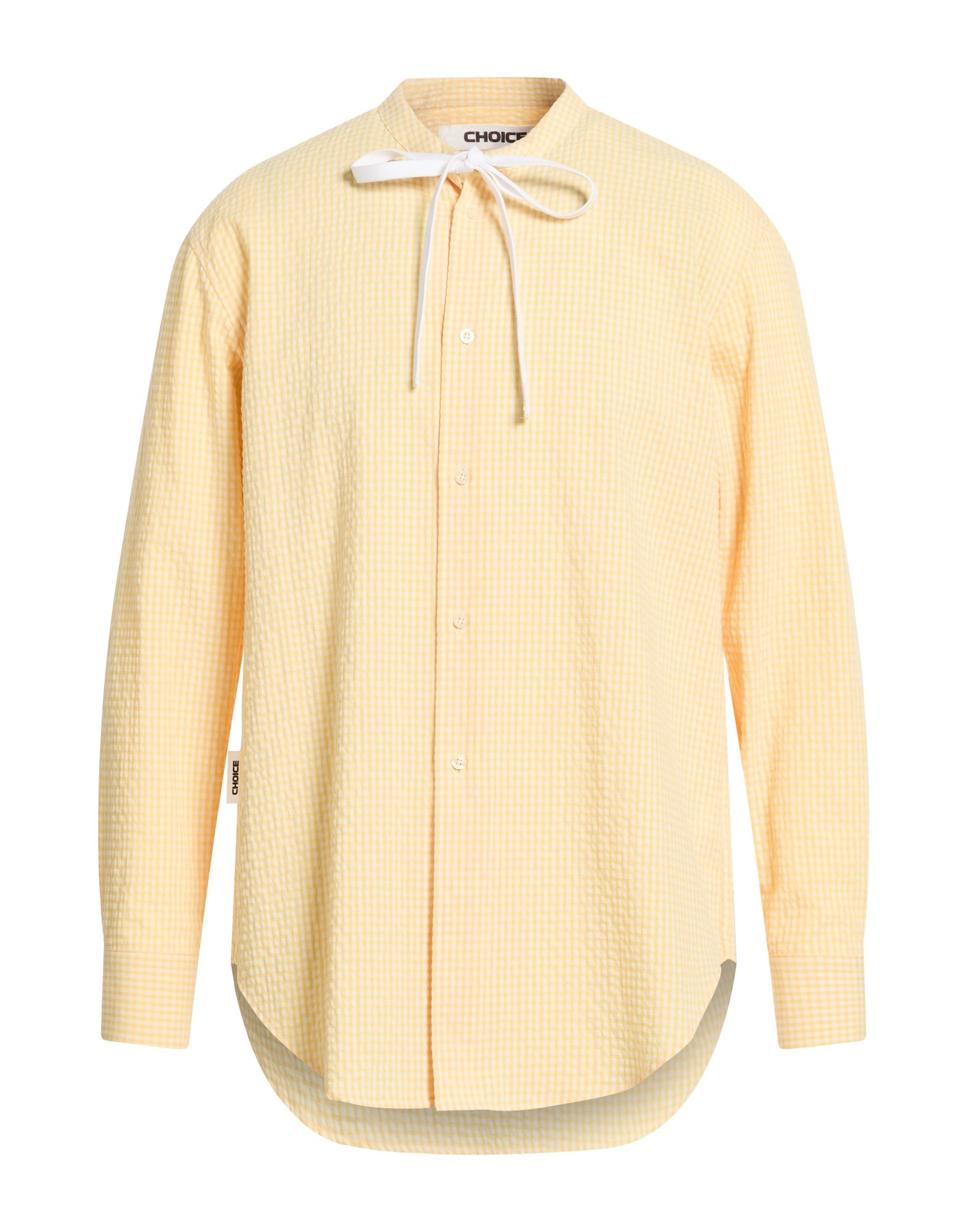 CHOICE Hemd Herren Pastellgelb von CHOICE