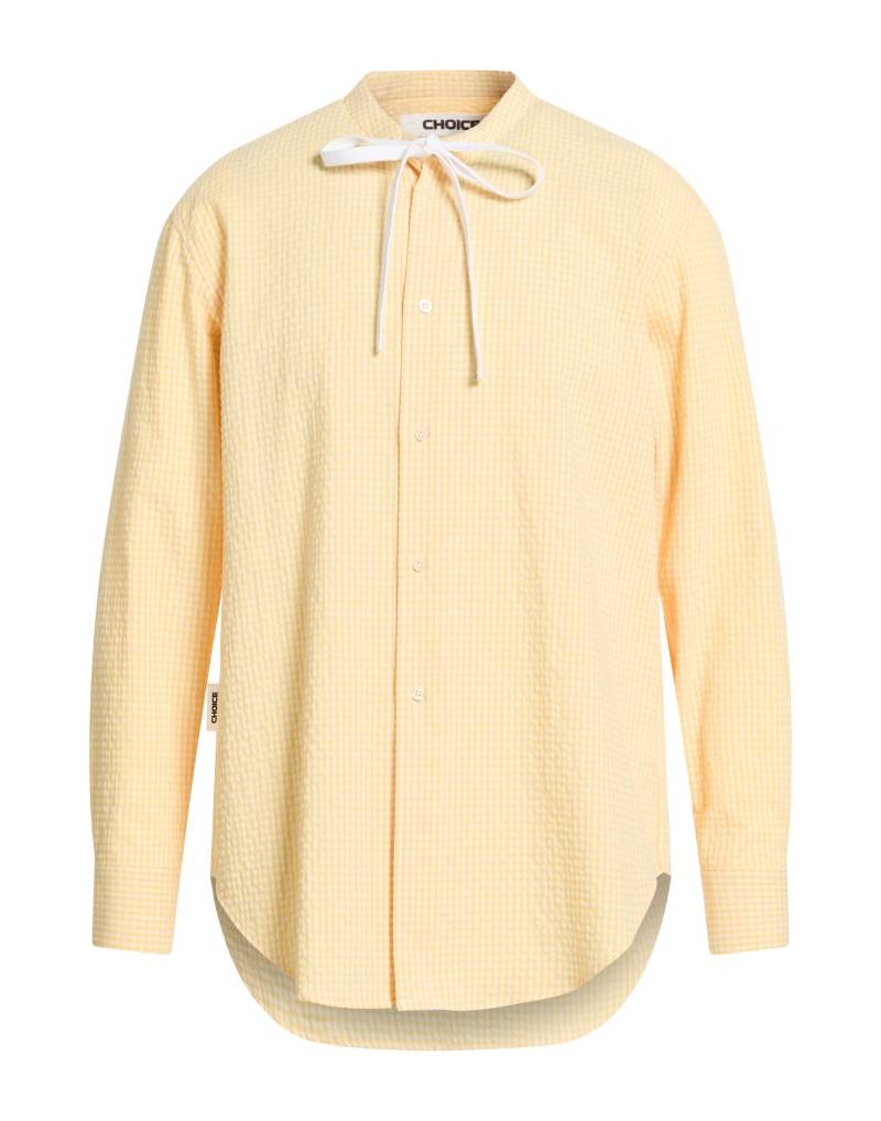 CHOICE Hemd Herren Pastellgelb von CHOICE