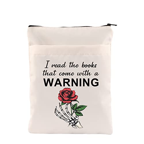 CHOORO Dark Romance Reader Geschenk Smut Reader Geschenk I Read the Books That With a Warning Book Lover Gift (With a Warning-B) von CHOORO