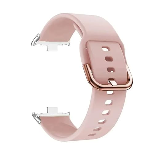 CHPGKGVNVT Silikon Strap for Xiaomi Mi Band 8 Pro Ersatz Frauen Männer Sport Smart Uhr Armband Armband Uhr Band for Redmi uhr 4 Uhrenreparatur(04-Pink) von CHPGKGVNVT