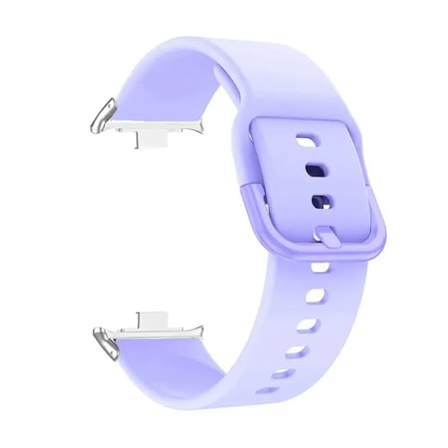 CHPGKGVNVT Silikon Strap for Xiaomi Mi Band 8 Pro Ersatz Frauen Männer Sport Smart Uhr Armband Armband Uhr Band for Redmi uhr 4 Uhrenreparatur(13-Lilac) von CHPGKGVNVT
