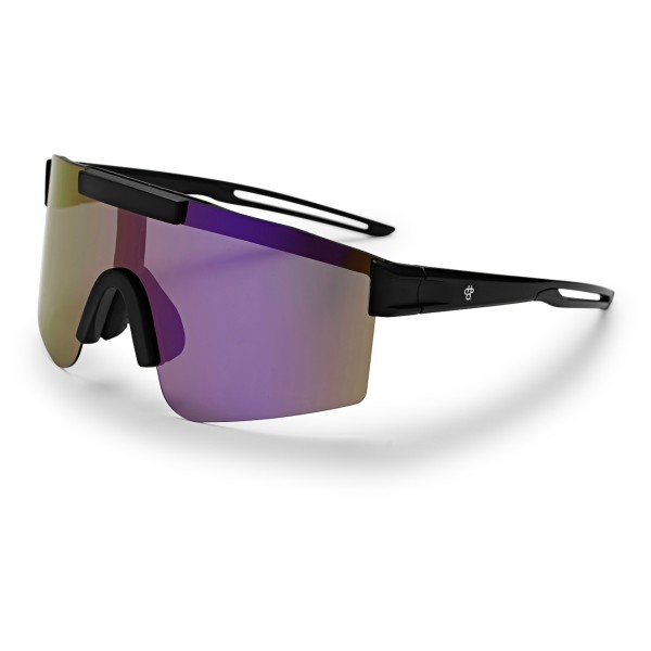 CHPO - Luca Mirror Polarized S3 - Fahrradbrille Gr L schwarz/lila von CHPO