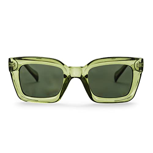 CHPO Unisex Anna Sunglasses, Forest Green, 50 von CHPO