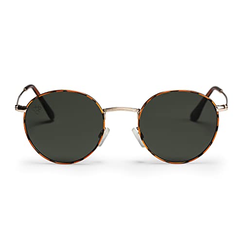 CHPO Unisex-Erwachsene Liam Sonnenbrille, Gold (Gold/Black), 48 von CHPO