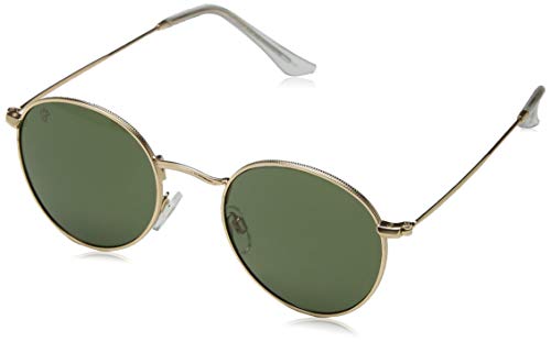 CHPO Unisex-Erwachsene Liam Sonnenbrille, Gold (Gold/Green), 48 von CHPO