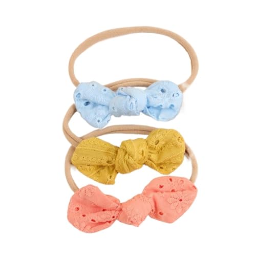 3 Teile/Set Baumwolle Mädchen Stirnband Mode Prinzessin Elastisches Haarband Kopfbedeckung Haarschmuck Haarband (Farbe: Typ 1, Größe: Einheitsgröße) von CHRISK