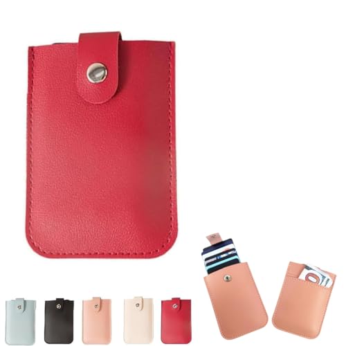 Pull-Out Card Organizer,Snap Pouch for Purse Pull Out Card Holder,Stackable Pull-Out Card Holder,Small Slim Credit Card Holder Wallet for Multi Slot Card Holder,Ultra Slim (1pcs-E) von CHRISK