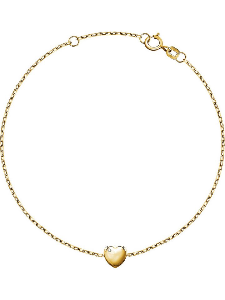 CHRIST Armband CHRIST Damen-Armband 375er Gelbgold 1 Diamant von CHRIST