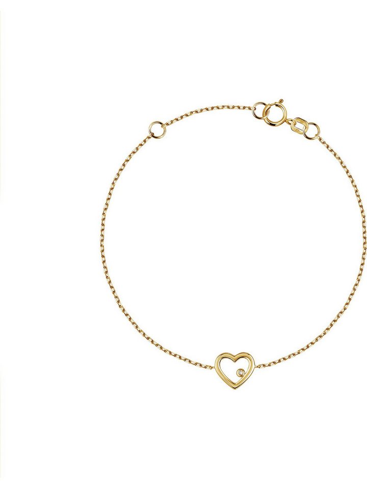 CHRIST Armband CHRIST Damen-Armband 375er Gelbgold 1 Diamant von CHRIST