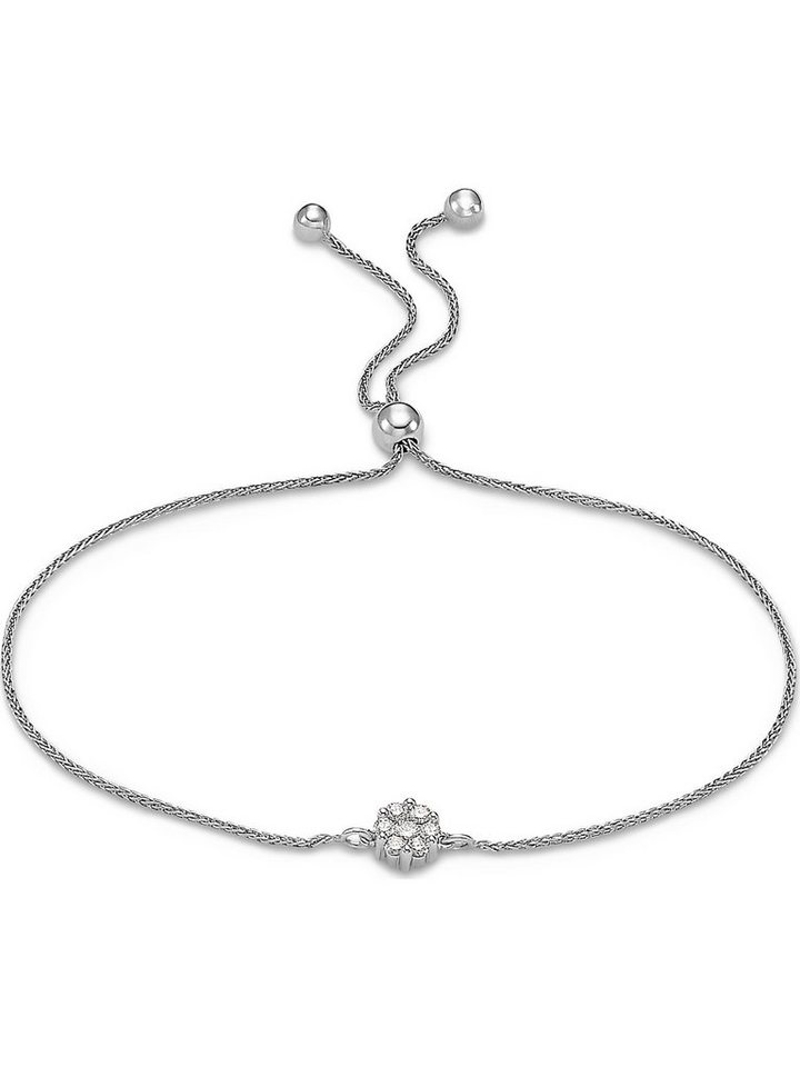 CHRIST Armband CHRIST Damen-Armband 585er Weißgold 7 Diamant von CHRIST