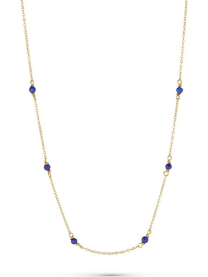 CHRIST Collier CHRIST Damen-Kette 375er Gelbgold 6 Lapislazuli von CHRIST