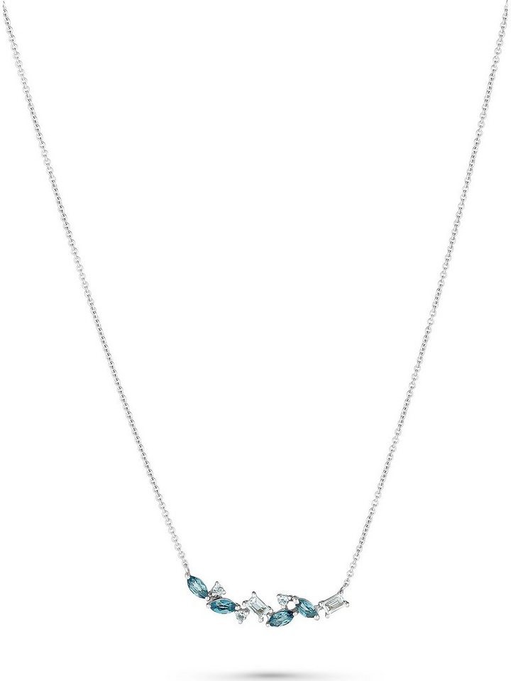 CHRIST Collier CHRIST Damen-Kette 375er Weißgold 2 Topas von CHRIST