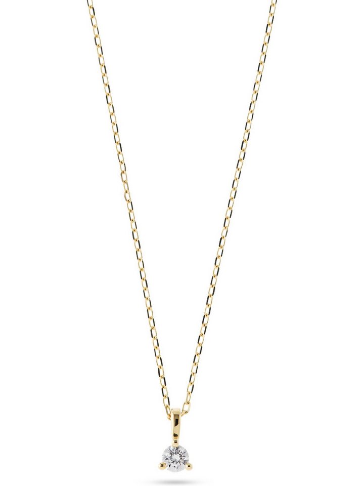 CHRIST Collier CHRIST Damen-Kette 585er Gelbgold 1 Diamant von CHRIST