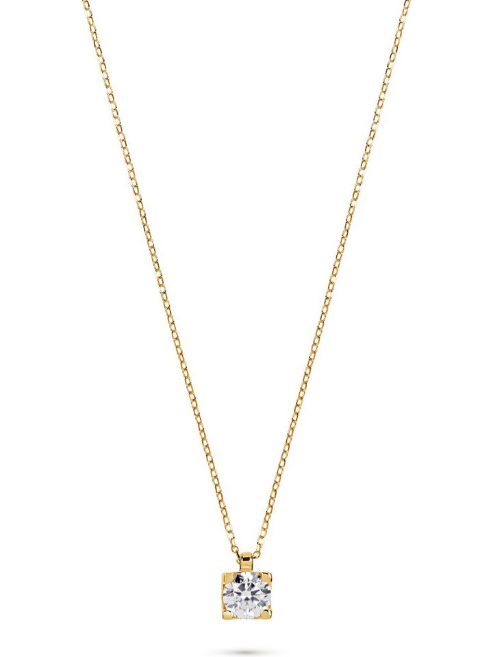 CHRIST Collier CHRIST Damen-Kette 585er Gelbgold 1 Diamant von CHRIST