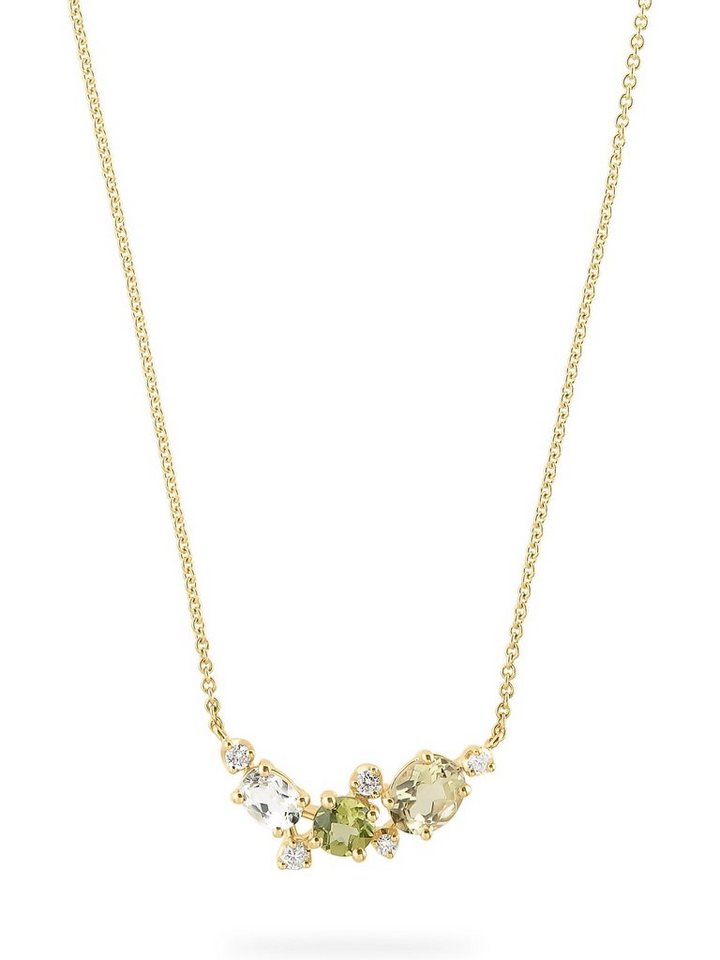 CHRIST Collier CHRIST Damen-Kette 585er Gelbgold 1 Lemonquarz von CHRIST