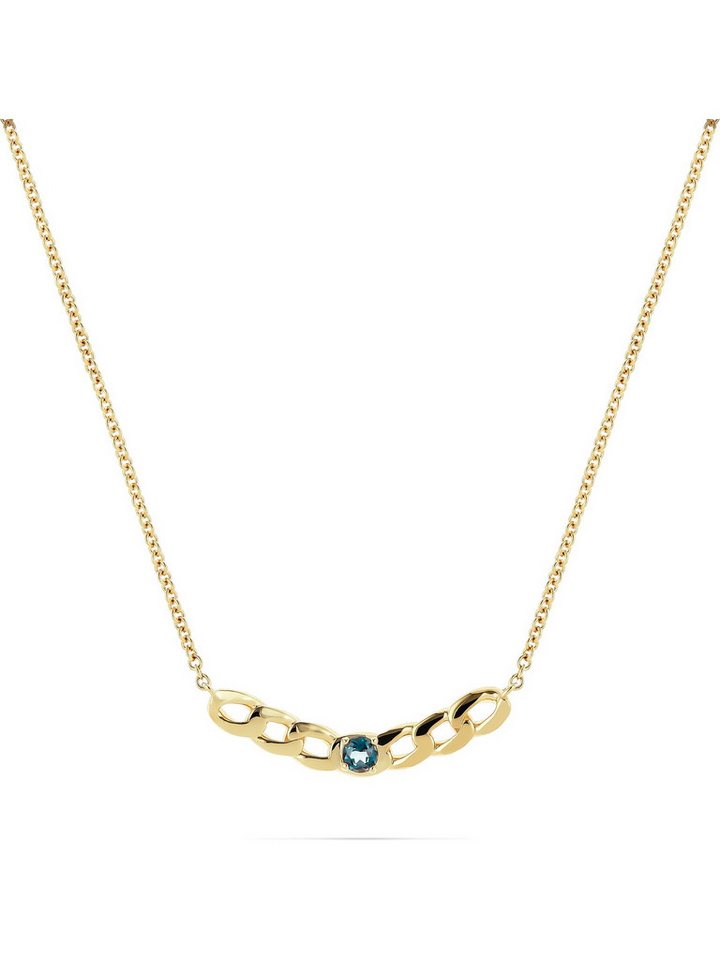 CHRIST Collier CHRIST Damen-Kette 585er Gelbgold 1 Topas von CHRIST