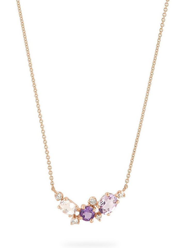 CHRIST Collier CHRIST Damen-Kette 585er Roségold 1 Amethyst von CHRIST