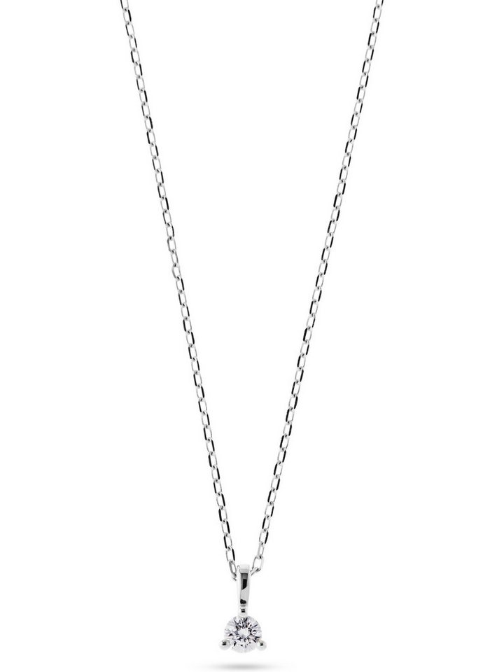 CHRIST Collier CHRIST Damen-Kette 585er Weißgold 1 Diamant von CHRIST