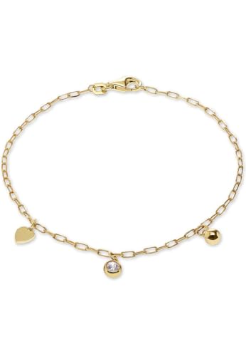 CHRIST Damen-Armband 1 Diamant One Size Gelbgold 32026201 von CHRIST