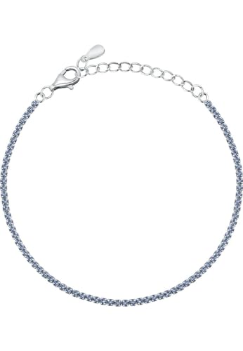 CHRIST Damen-Armband 925er Silber, recycelt Zirkonia One Size Blau 32027307 CHRIST Damen-Armband 925er Silber, recycelt Zirkonia One Size Blau 32027307 von CHRIST