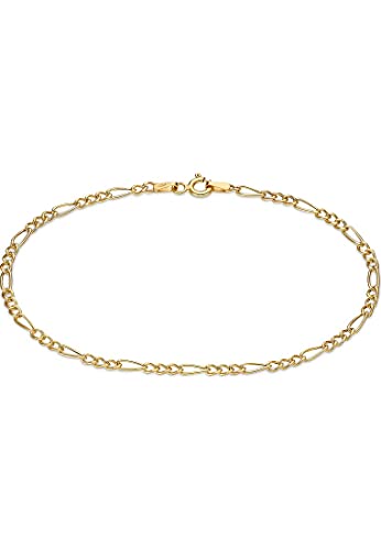 CHRIST Damen-Armband Armband Figaro 375er Gelbgold One Size 87989429 von CHRIST