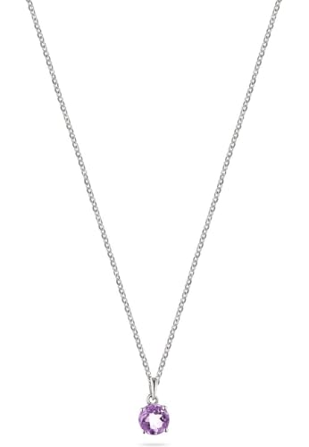 CHRIST Damen-Kette 585er Weißgold 1 Amethyst One Size 89213271 von CHRIST