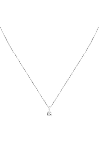 CHRIST Damen-Kette 585er Weißgold 1 Diamant One Size 89209934 von CHRIST