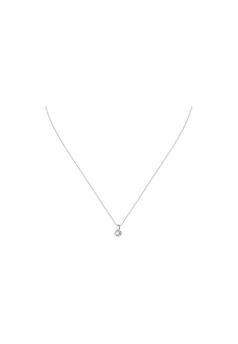 CHRIST Damen-Kette 585er Weißgold 2 Diamant One Size 89107008 von CHRIST