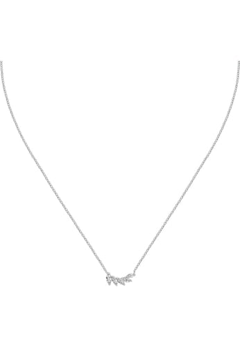 CHRIST Damen-Kette 925er Silber, recycelt Zirkonia One Size 89076021 von CHRIST