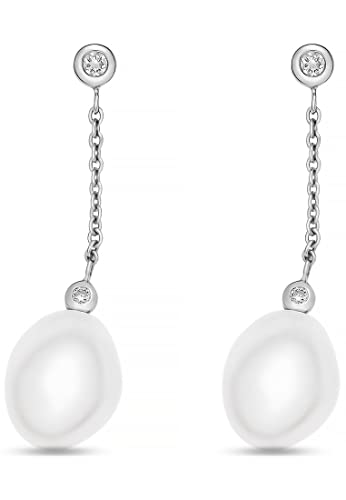 CHRIST Damen-Ohrhänger 925er Silber 2 Süßwasserperle One Size 87773809 CHRIST Damen-Ohrhänger 925er Silber 2 Süßwasserperle One Size 87773809 von CHRIST