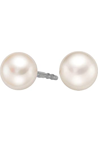 FAVS Damen-Ohrstecker 925er Silber rhodiniert Süßwasserperle One Size 87474861 von FAVS