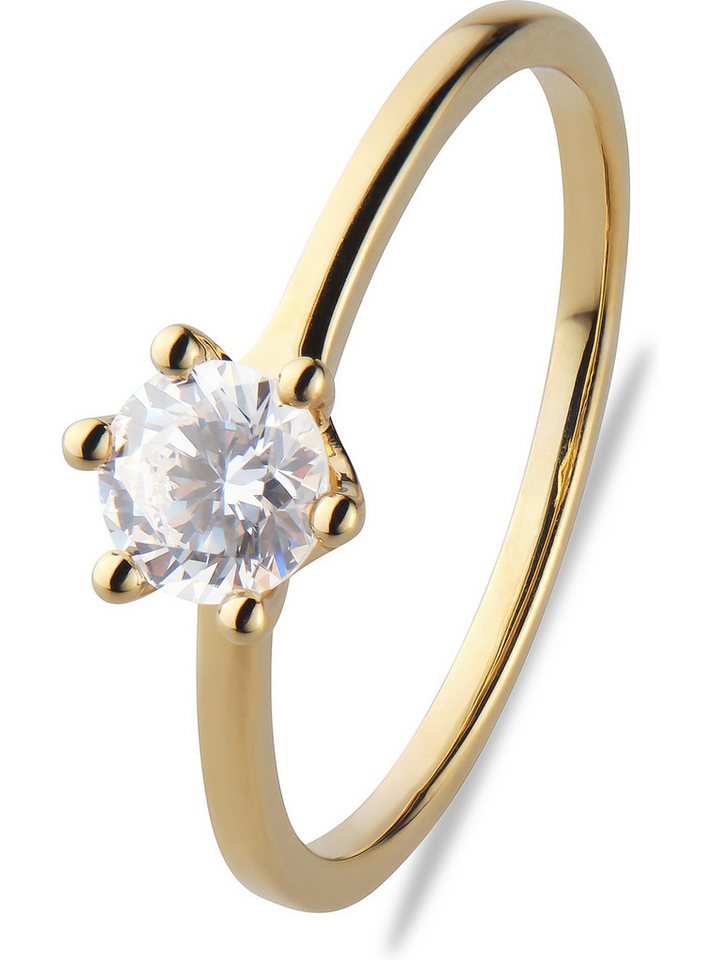 CHRIST Diamantring CHRIST Damen-Damenring 1 Diamant von CHRIST